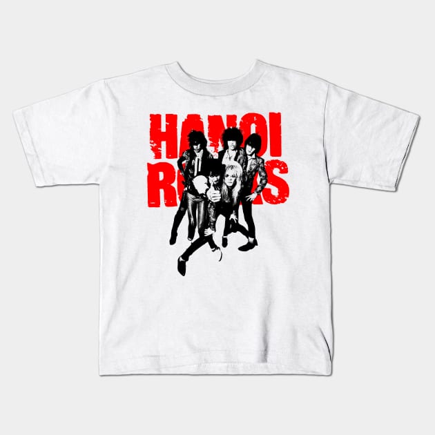 Hanoi Rocks Kids T-Shirt by SBSTN